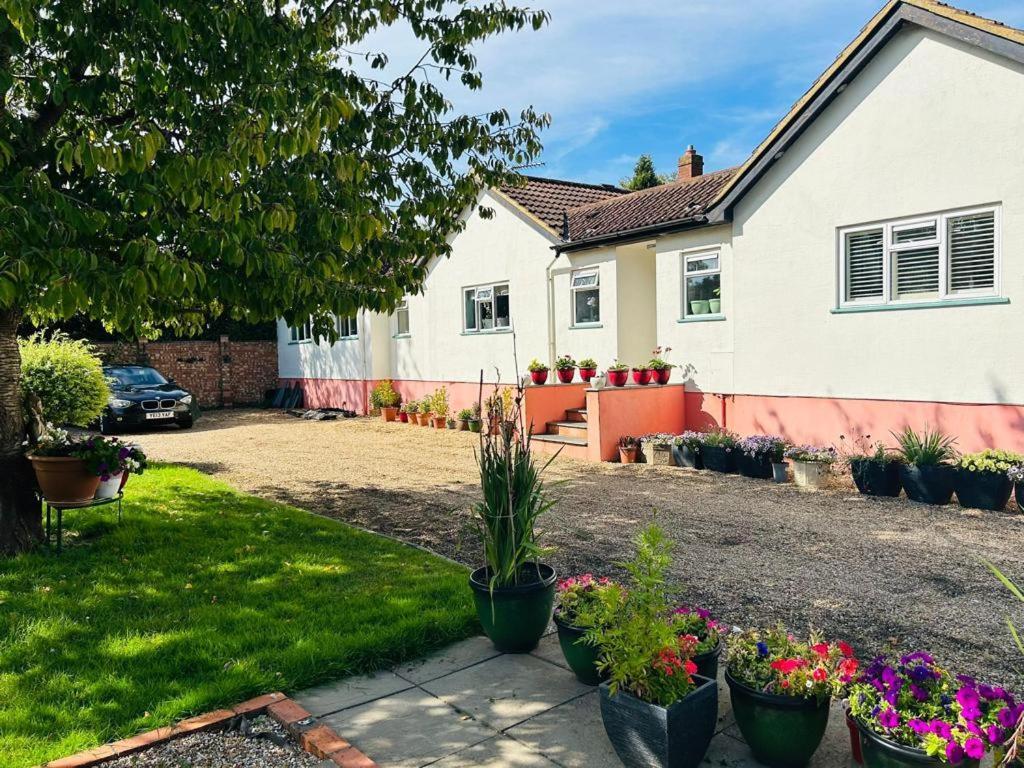 Cozy Double Bedroom In Stunning Bungalow On River Thames - Near Thorpe Park/Royal Holloway University/20Mins From Heathrow Staines-upon-Thames Exteriér fotografie